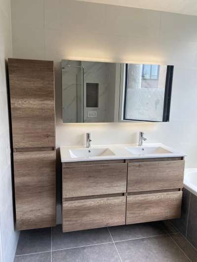 Badkamerrenovatie – afwerking (16)